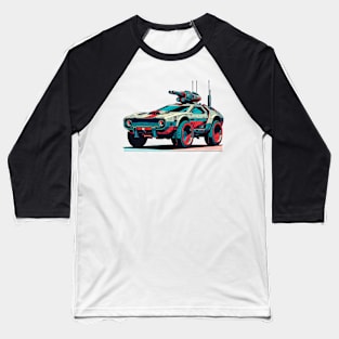 Sci-Fi Car Baseball T-Shirt